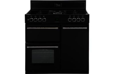 Belling Classic 90DFT Double Dual Fuel Range Cooker - Black